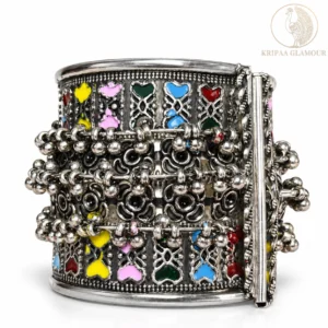 Oxidised Bracelet for Navratri Garba